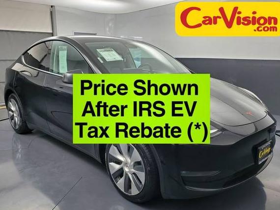 TESLA MODEL Y 2021 5YJYGDED0MF107588 image